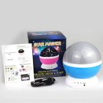 Rotating Starry Night Projector Lamp - Image 2
