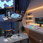 IC-RGB LED Neon Rope Light - Waterproof Flexible Dream Color Strip with Remote & App Control - Image 5