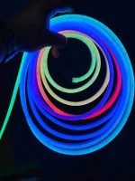 IC-RGB LED Neon Rope Light - Waterproof Flexible Dream Color Strip with Remote & App Control - Image 4