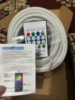 IC-RGB LED Neon Rope Light - Waterproof Flexible Dream Color Strip with Remote & App Control - Image 2