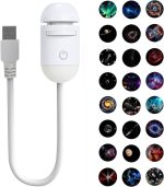 USB Galaxy Projector Light – 20+ Galaxy & Space Projections | 360° Rotatable Night Lamp - Image 7