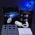 USB Galaxy Projector Light – 20+ Galaxy & Space Projections | 360° Rotatable Night Lamp - Image 5